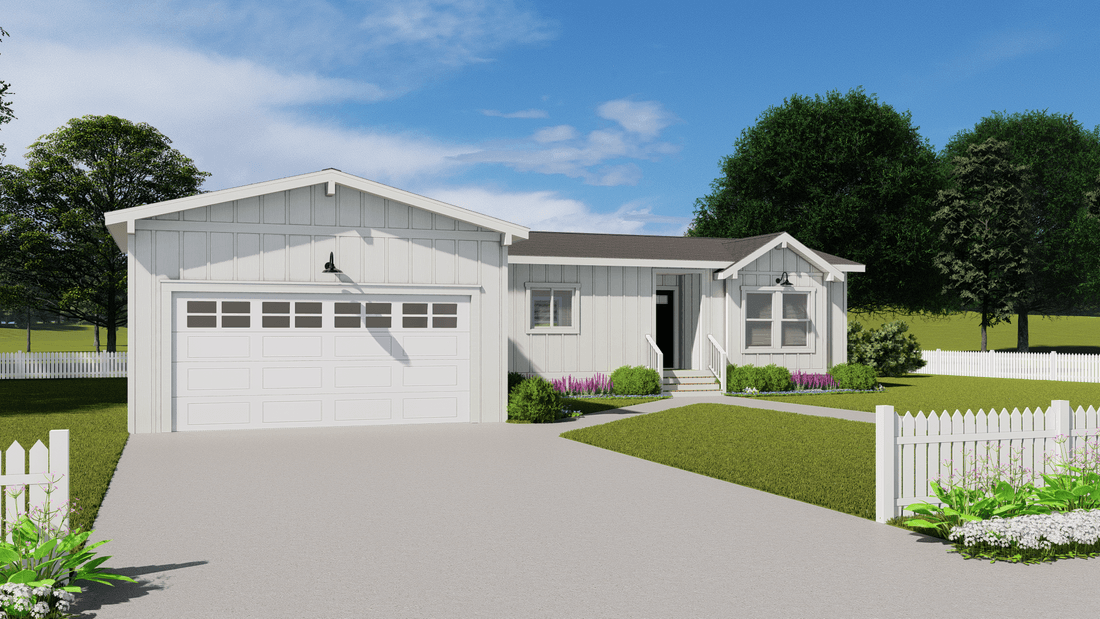 Coronado 2458a elevation and exterior home features