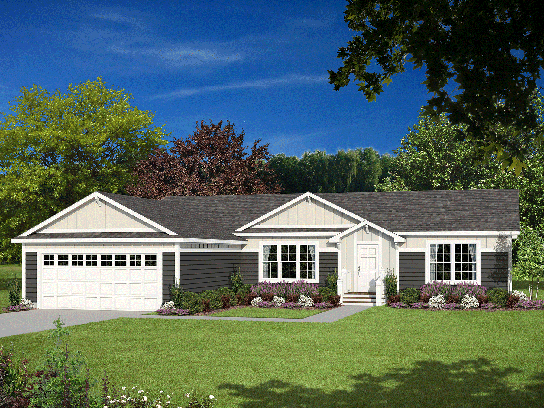 Gs sierra  elevation and exterior home features